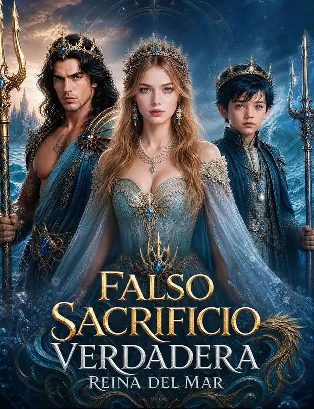 Portada de Falso sacrificio, verdadera reina del mar