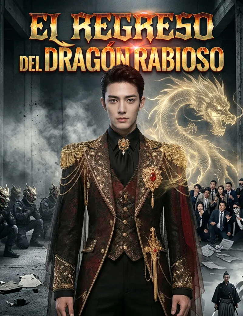 Portada de El regreso del Dragón Rabioso