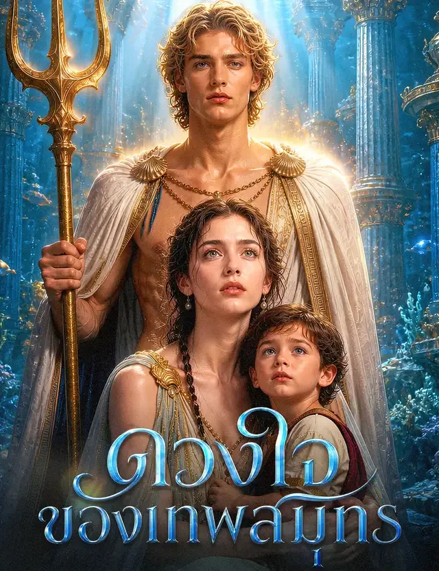 หน้าปกดวงใจของเทพสมุทร(ฉบับพากย์ )