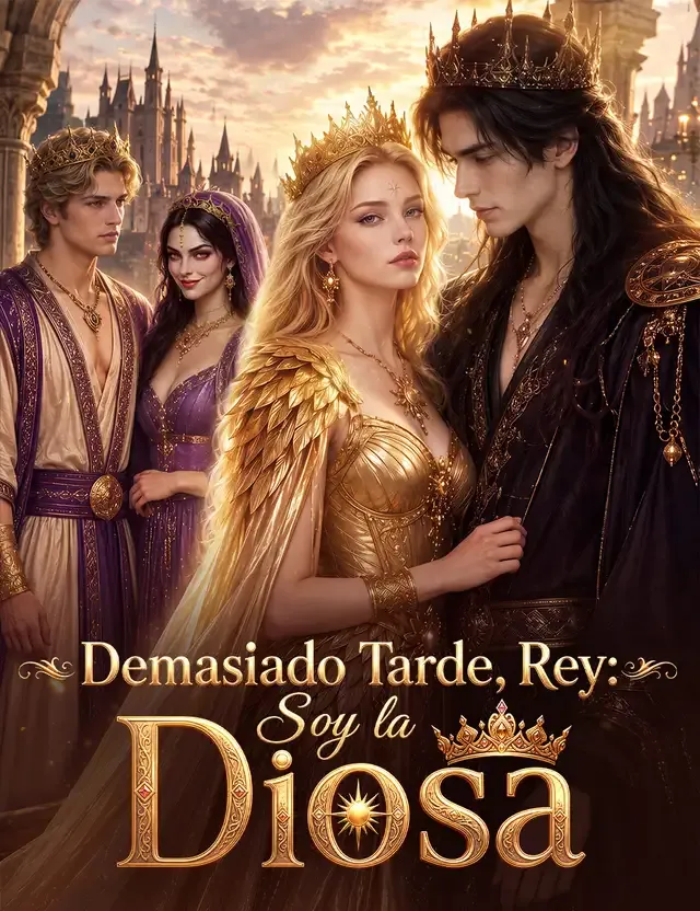 Portada de Demasiado tarde, rey: soy la diosa(Doblado)