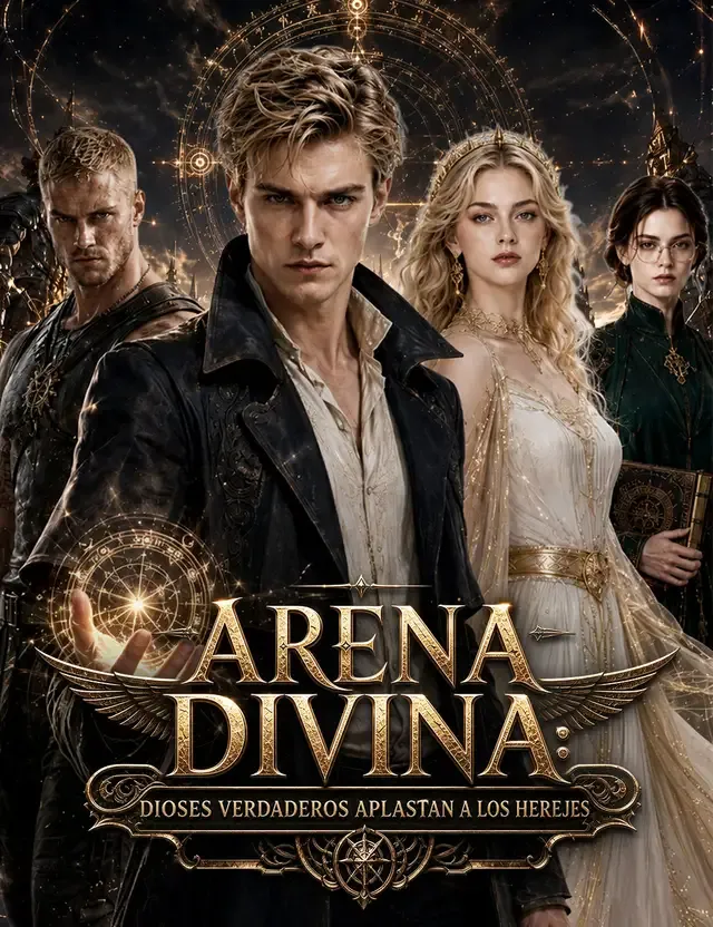 Portada de Arena divina: dioses verdaderos aplastan a los herejes