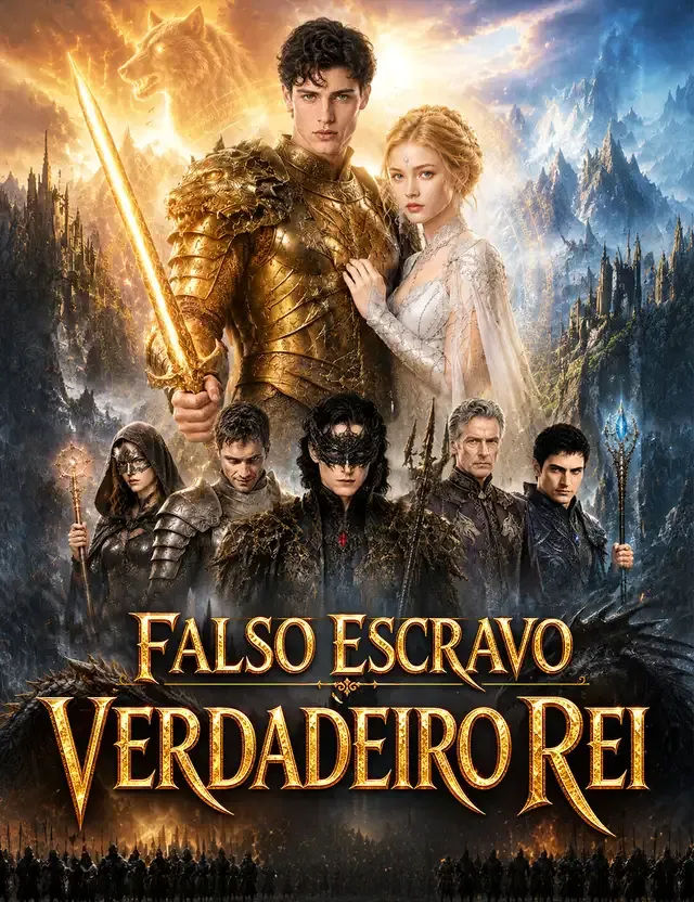 Capa de Falso Escravo, Verdadeiro Rei