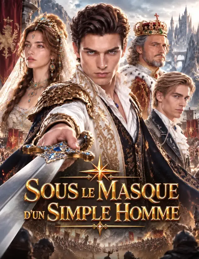 Couverture de Sous le masque d'un simple homme