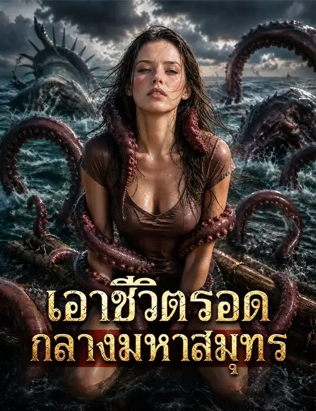 หน้าปกเอาชีวิตรอดกลางมหาสมุทร