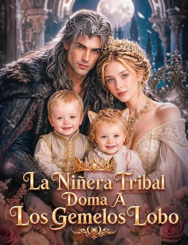 Portada de La niñera tribal doma a los gemelos lobo(Doblado)