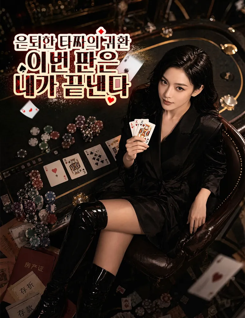 은퇴한 타짜의 귀환, 이번 판은 내가 끝낸다 표지