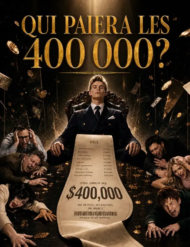 Couverture de Qui paiera les 400 000 ?