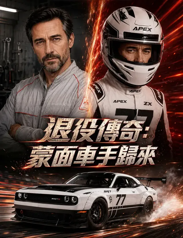《退役傳奇：蒙面車手歸來》封面
