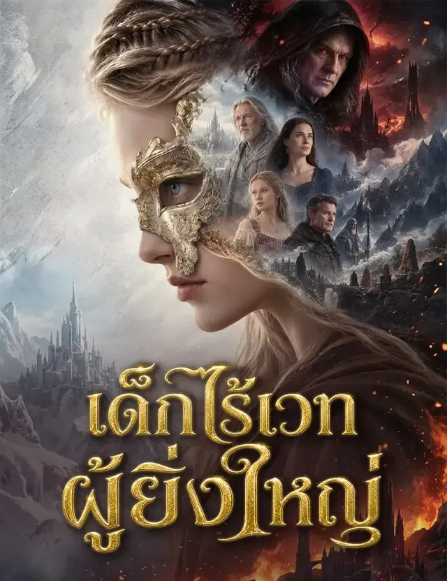 หน้าปกเด็กไร้เวทผู้ยิ่งใหญ่（ฉบับพากย์ ）