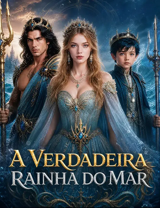 Capa de A Verdadeira Rainha do Mar