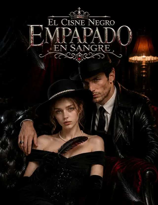 Portada de El Cisne Negro empapado en sangre