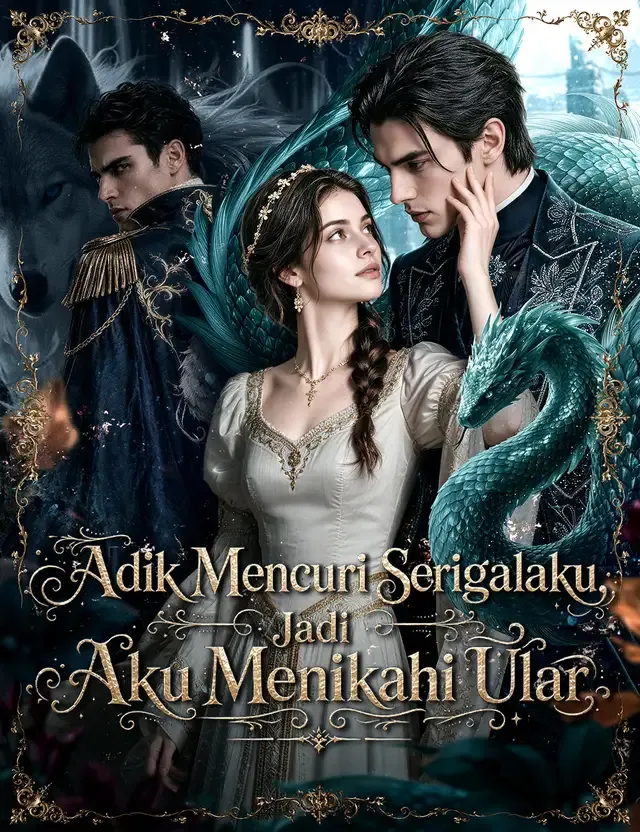 Sampul Adik Mencuri Serigalaku, Jadi Aku Menikahi Ular(Dubbing)
