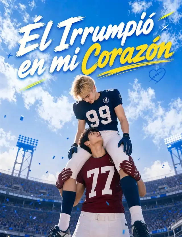 Portada de Él irrumpió en mi corazón(Doblado)
