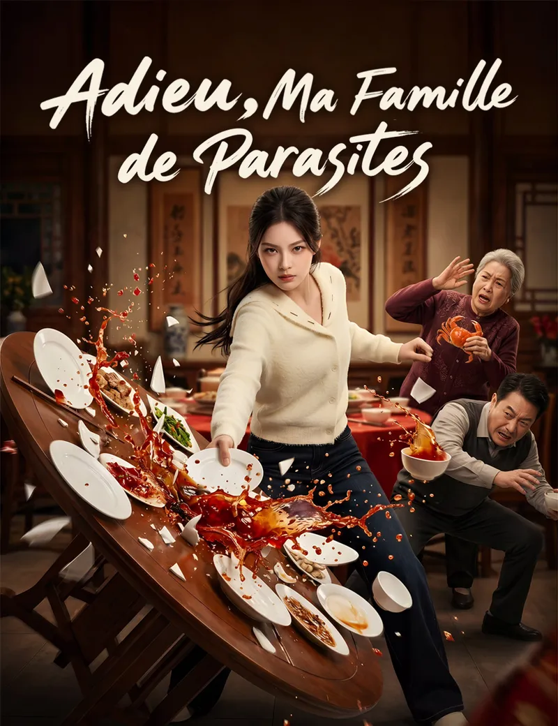 Couverture de Adieu, Ma Famille de Parasites
