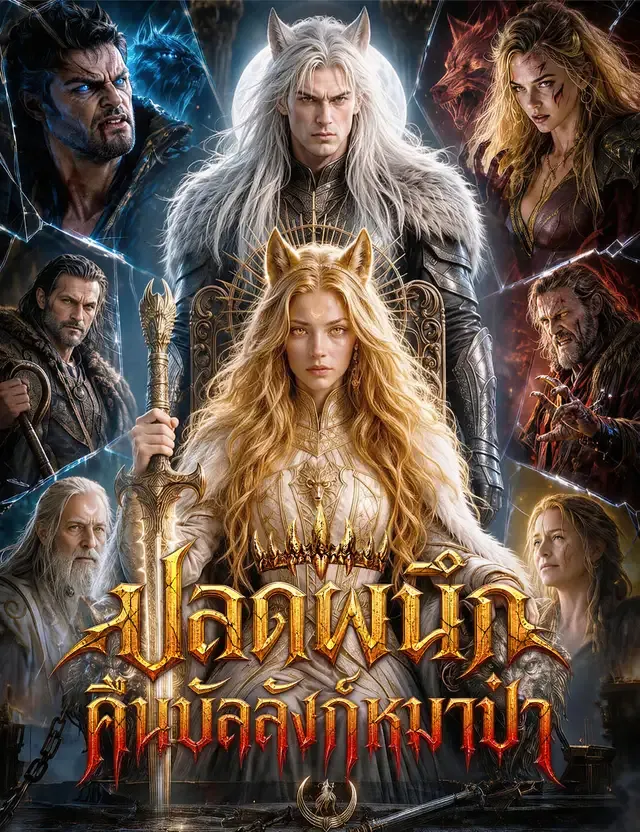 หน้าปกปลดผนึก คืนบัลลังก์หมาป่า