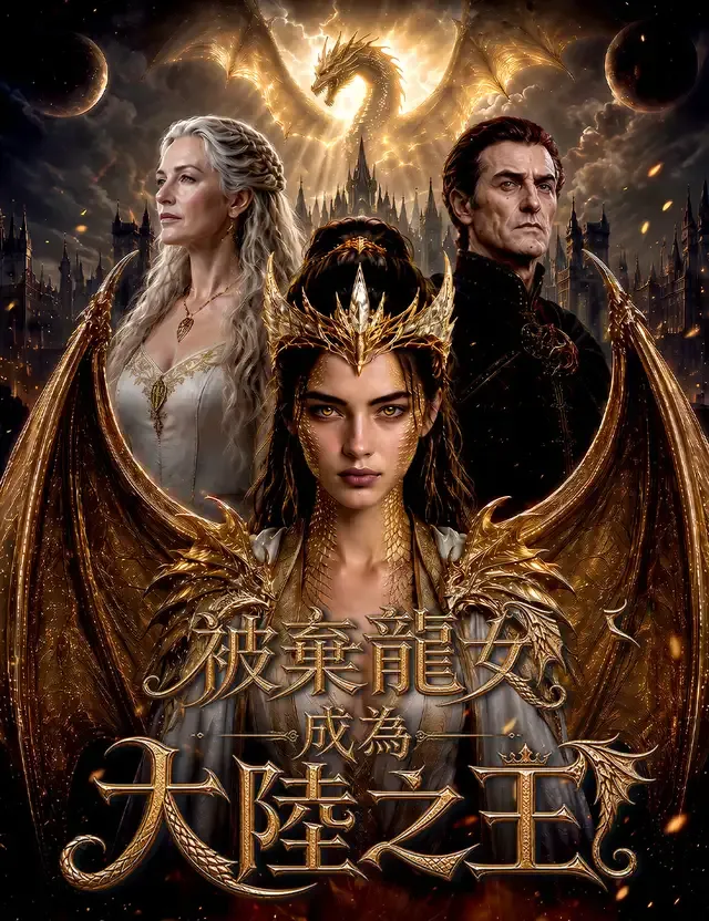 《被棄龍女成為大陸之王》封面