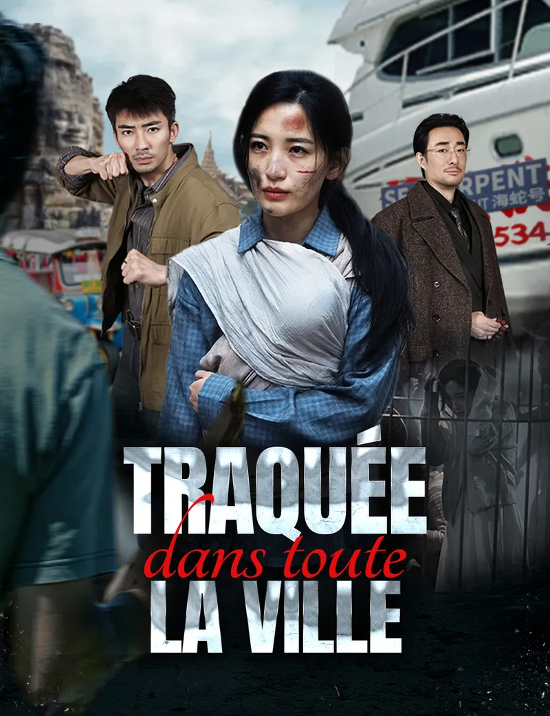 Couverture de Traquée dans toute la ville
