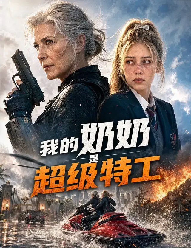 《我的奶奶是超級特工》封面