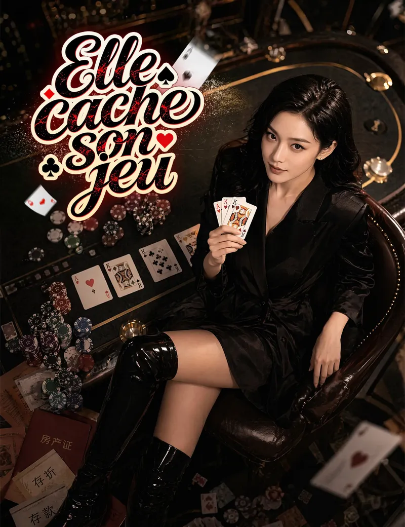 Couverture de Elle cache son jeu