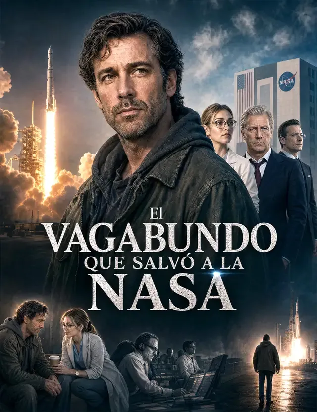 Portada de El vagabundo que salvó a la NASA(Doblado)