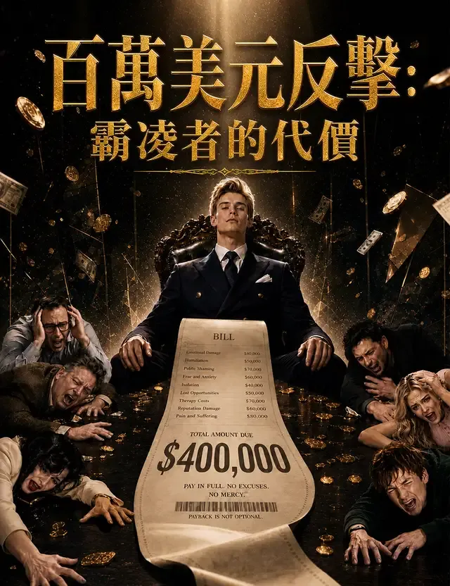 《百萬美元反擊:霸凌者的代價》封面
