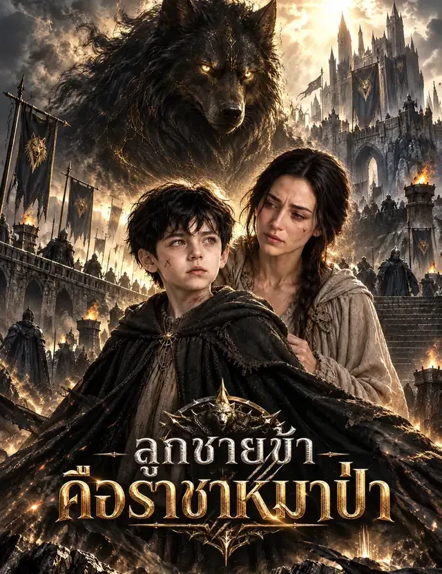 หน้าปกลูกชายข้าคือราชาหมาป่า（ฉบับพากย์ ）