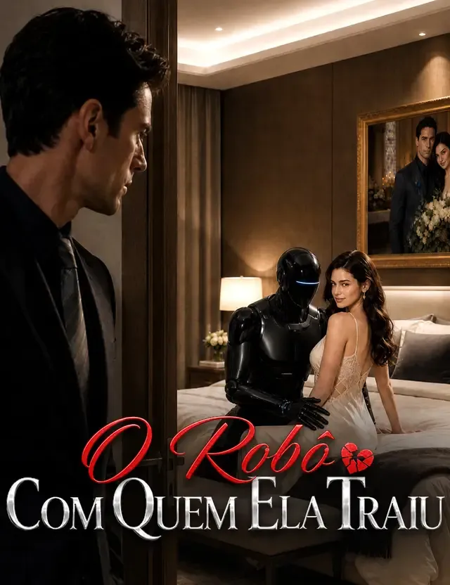 Capa de O Robô com Quem Ela Traiu