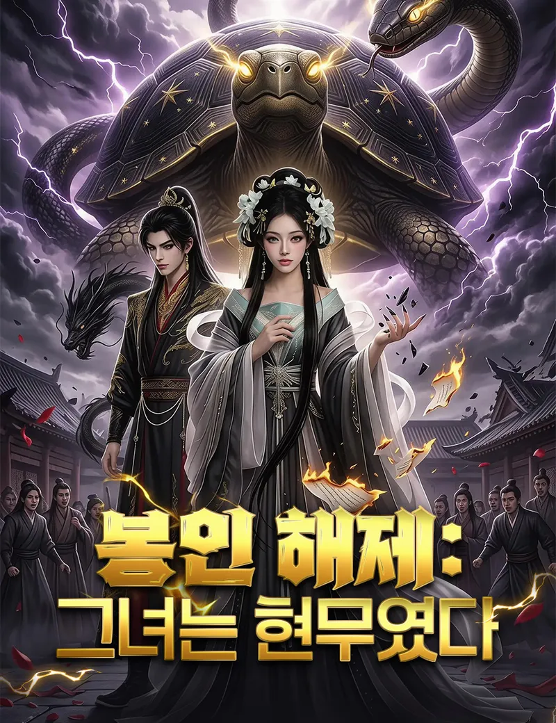 봉인 해제: 그녀는 현무였다 표지