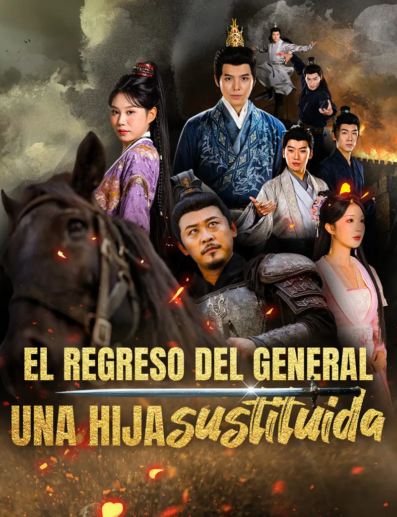 Portada de El regreso del General,una hija sustituida