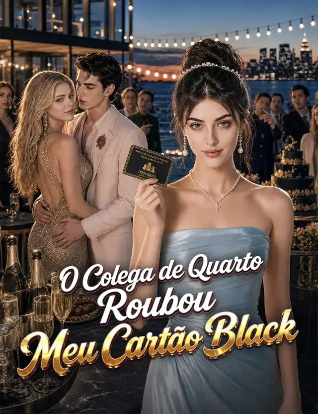 Capa de O Colega de Quarto Roubou Meu Cartão Black[dublado]