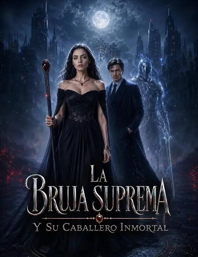 Portada de La bruja suprema y su caballero inmortal