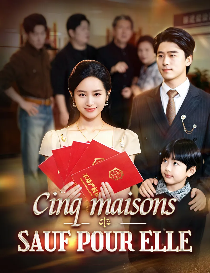 Couverture de Cinq maisons, sauf pour elle