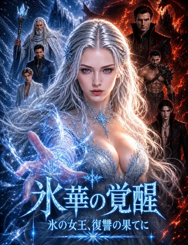 「氷華の覚醒~氷の女王、復讐の果てに~」のカバー画像
