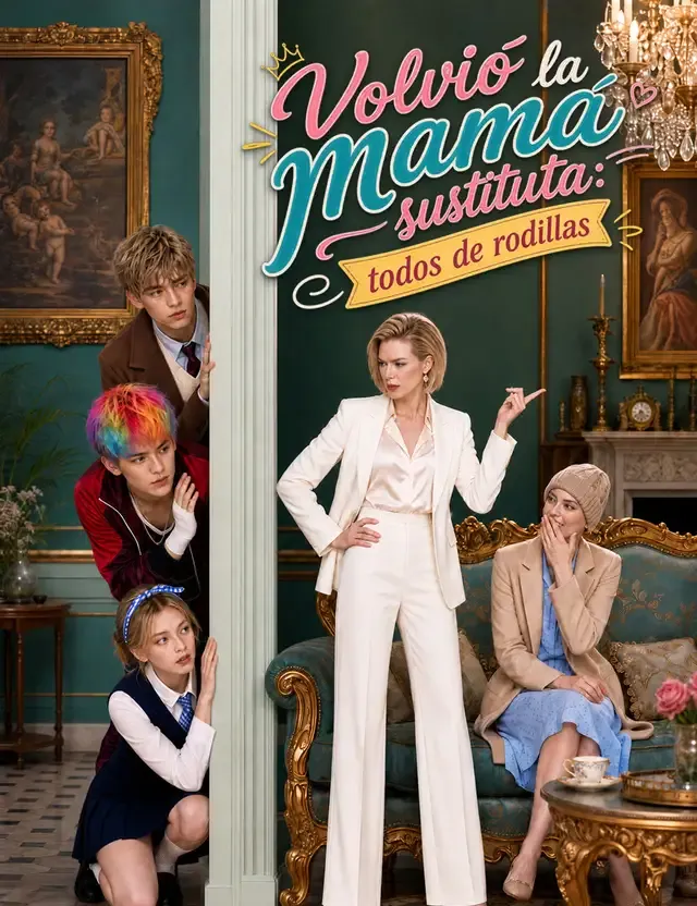Portada de Volvió la mamá sustituta: todos de rodillas(Doblado)