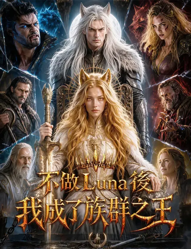 《不做 Luna 後，我成了族群之王》封面