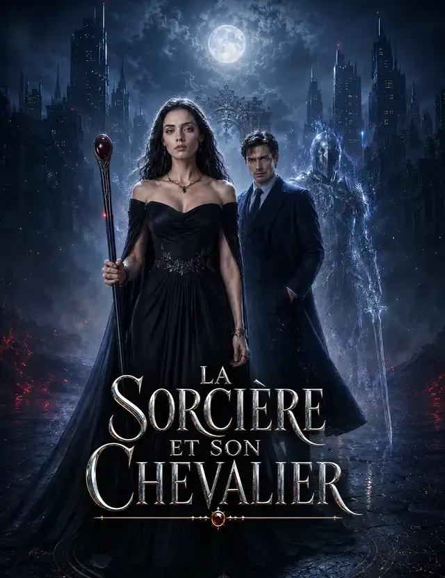 Couverture de La Sorcière et son Chevalier
