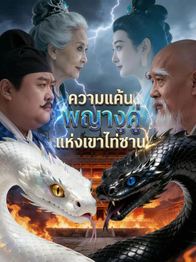 หน้าปกความแค้นพญางูคู่แห่งเขาไท่ซาน