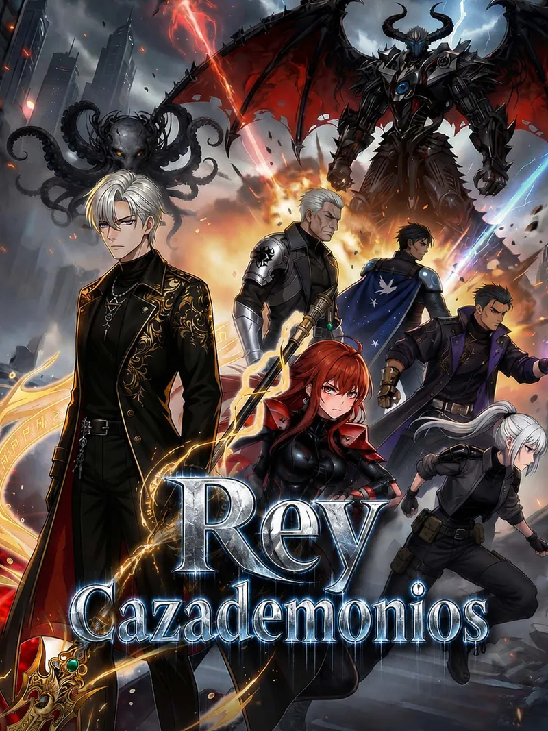 Portada de Rey Cazademonios