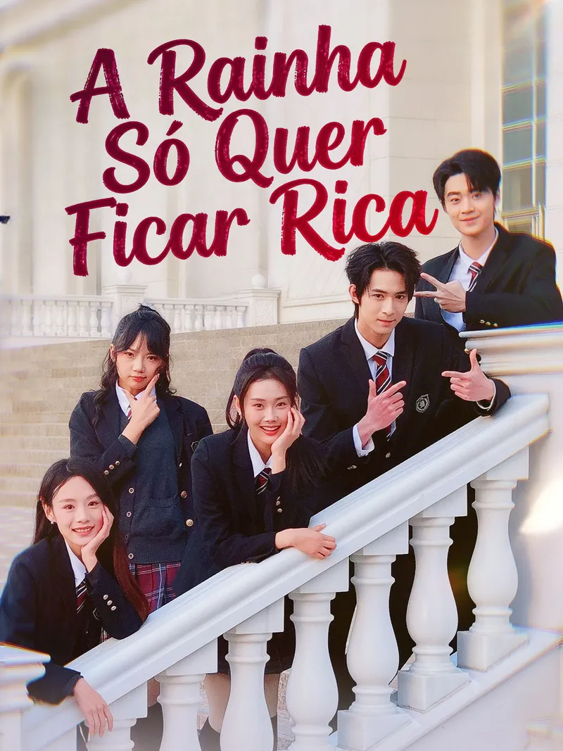 Capa de A Rainha Só Quer Ficar Rica
