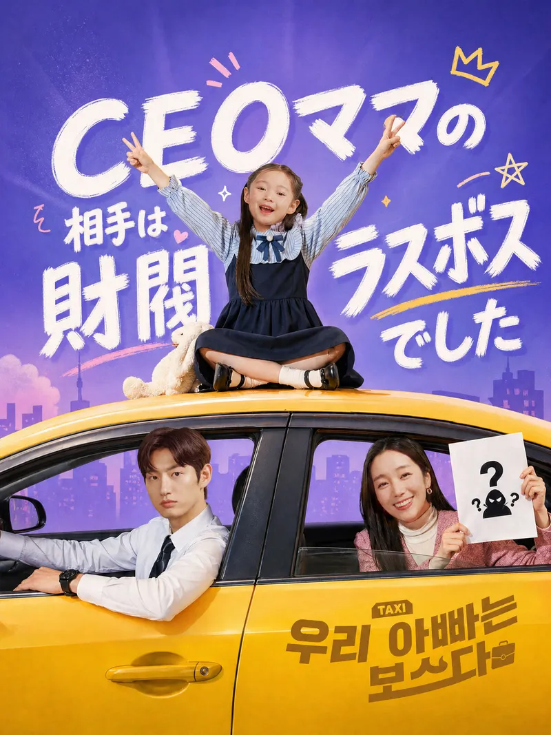 「CEOママの相手は財閥ラスボスでした」のカバー画像