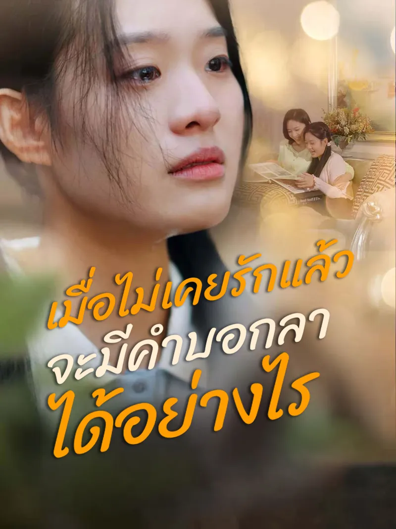 หน้าปกเมื่อไม่เคยรักแล้วจะมีคำบอกลาได้อย่างไร