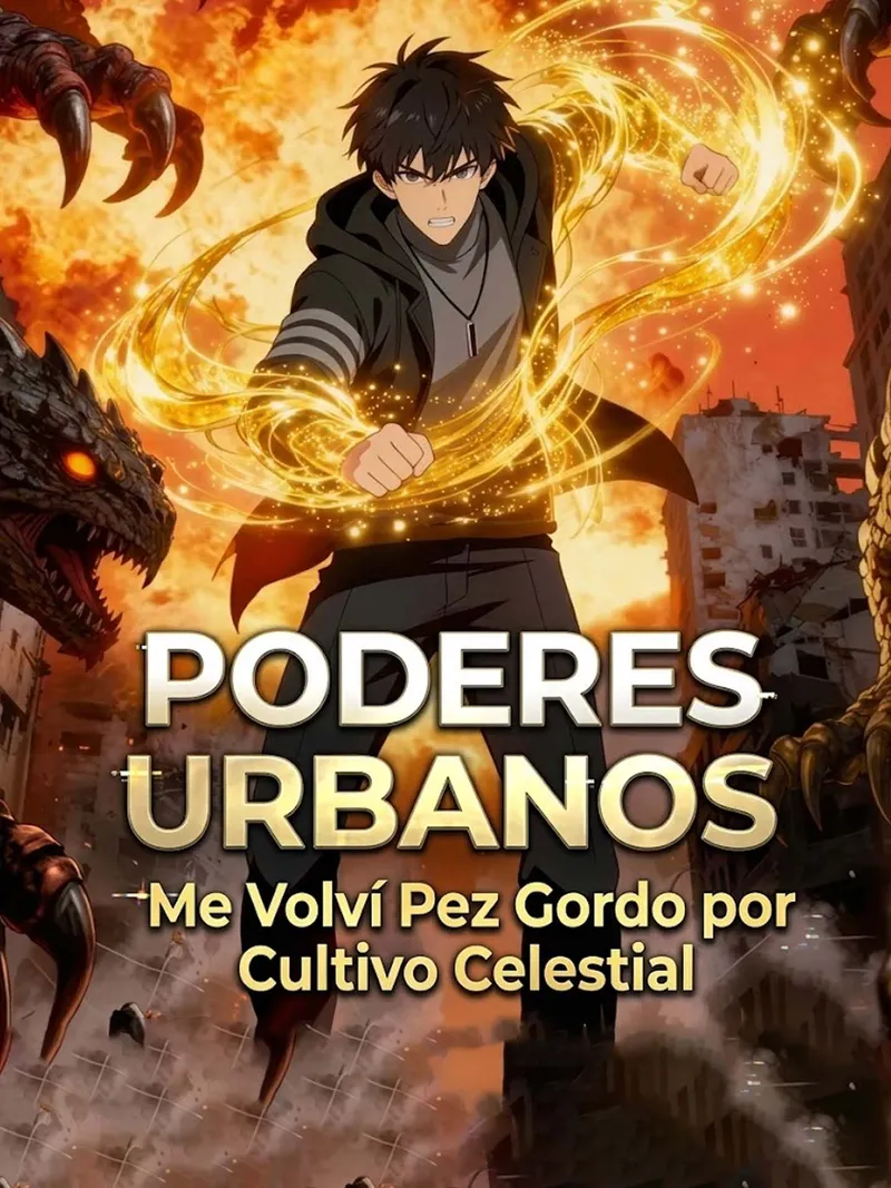 Portada de Poderes Urbanos: Me Volví Pez Gordo por Cultivo Celestial