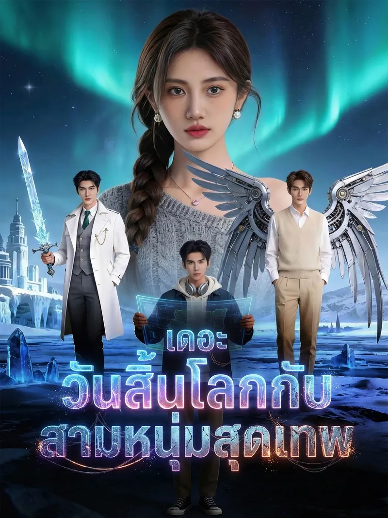 หน้าปก[พากย์เสียง] วันสิ้นโลกกับสามหนุ่มสุดเทพ