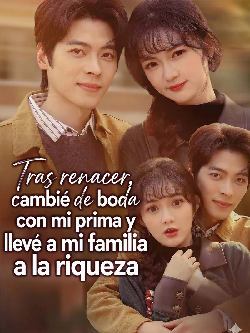 Portada de Tras renacer, cambié de boda con mi prima y llevé a mi familia a la riqueza