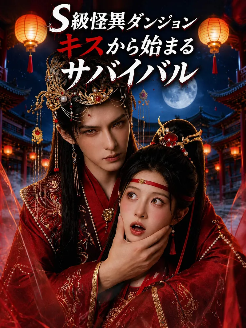 「S級怪異ダンジョン、キスから始まるサバイバル」のカバー画像