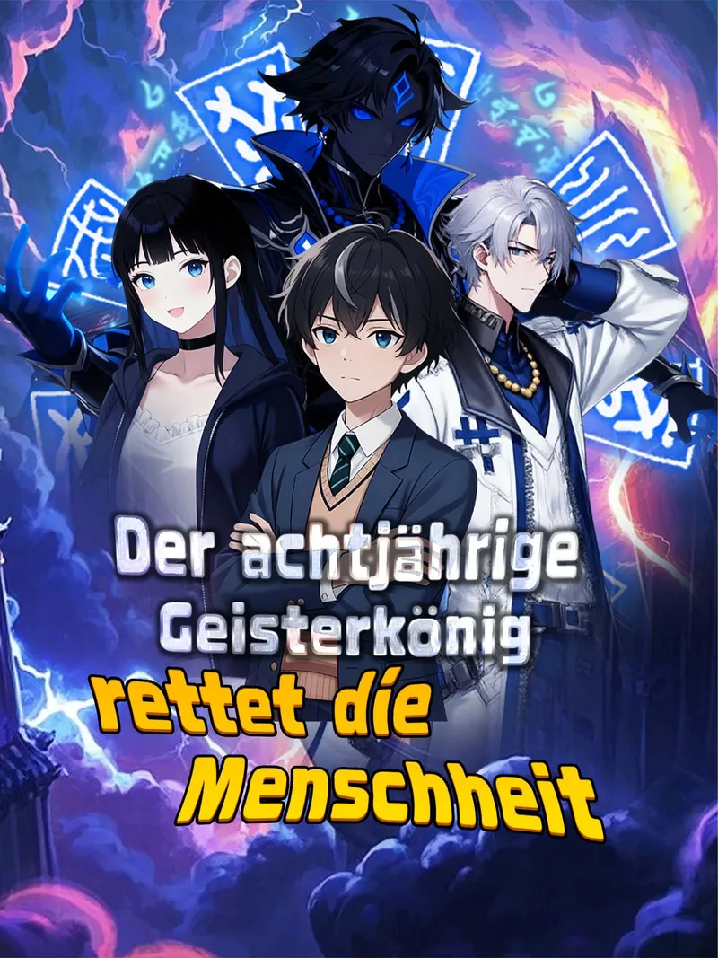 Cover von Der achtjährige Geisterkönig rettet die Menschheit