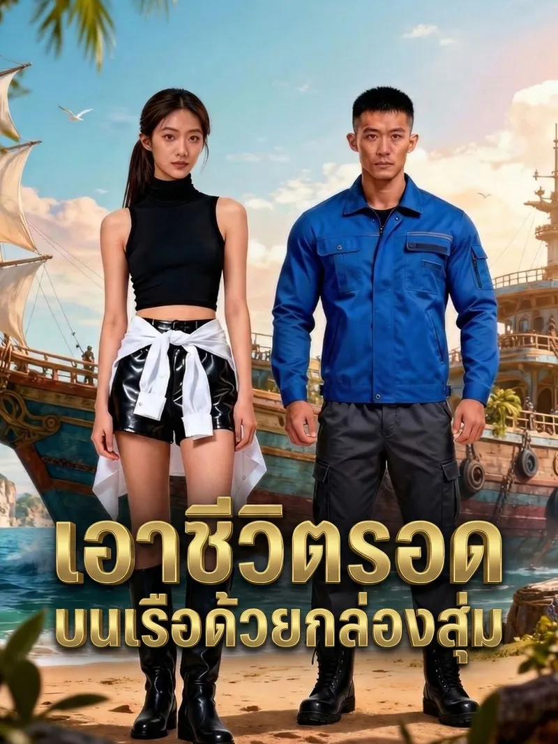 หน้าปก[พากย์เสียง] เอาชีวิตรอดบนเรือด้วยกล่องสุ่ม
