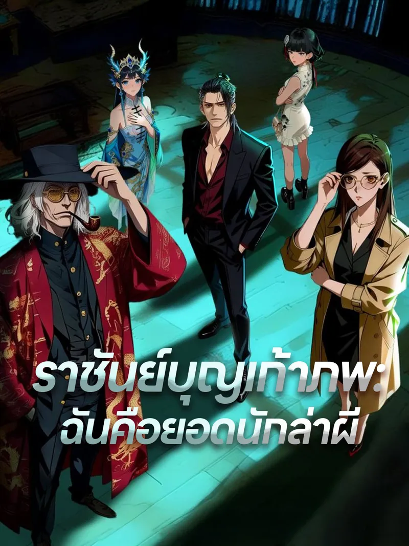 หน้าปกราชันย์บุญเก้าภพ: ฉันคือยอดนักล่าผี