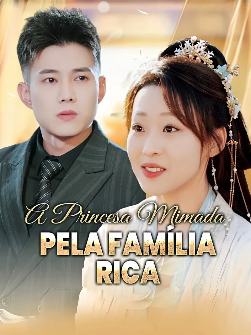 Capa de A Princesa Mimada Pela Família Rica
