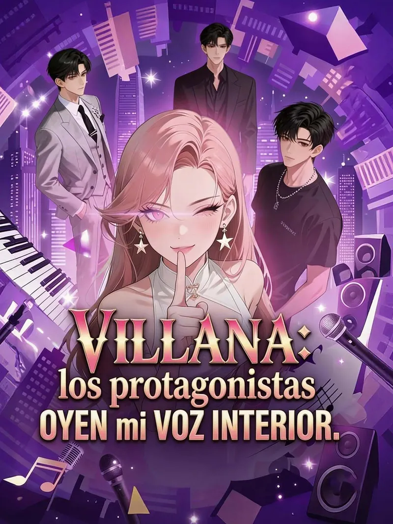 Portada de Villana: los protagonistas oyen mi voz interior